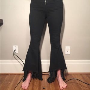 Flare leg Black Jean